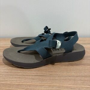 Tread Labs Albion Deep Sport Sandals Mens Teal Blue 11 Hiking Strappy Buckle